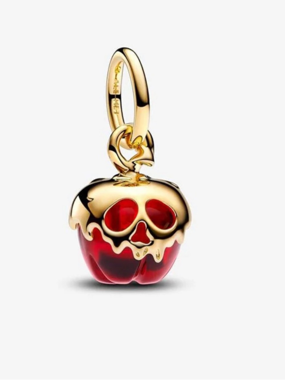 🍎 Disney Pandora Evil Queens  Poison Apple Dangle Charm